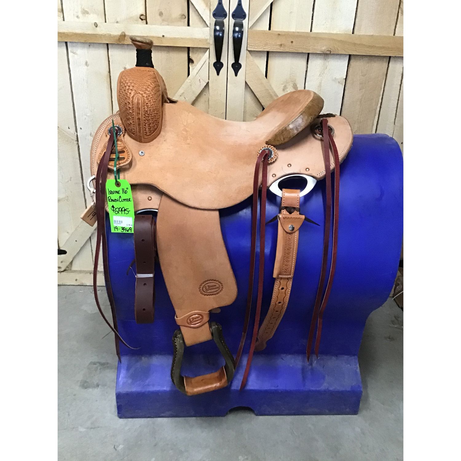 Irvine 16" Ranch Cutting Saddle - 19-3969