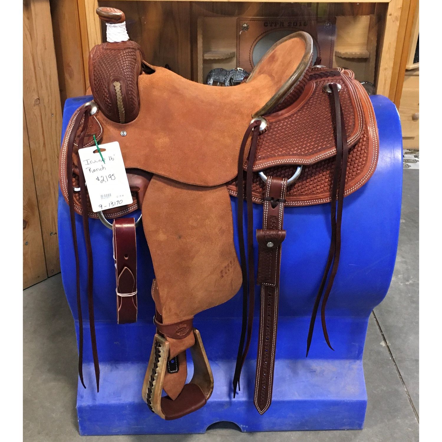 Irvine 16" Ranch Saddle - 9-13170