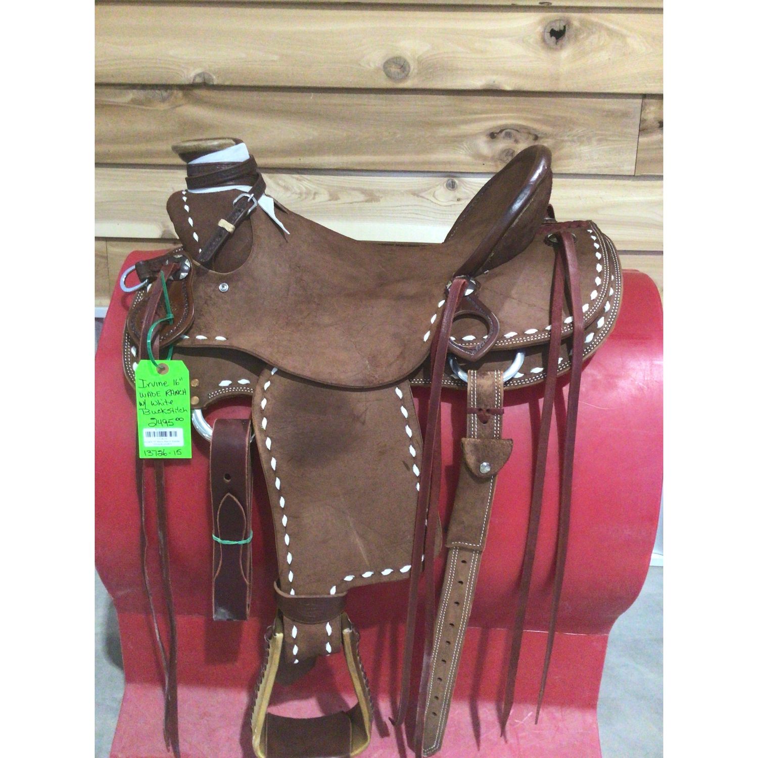 Irvine 16" Wade Ranch Saddle