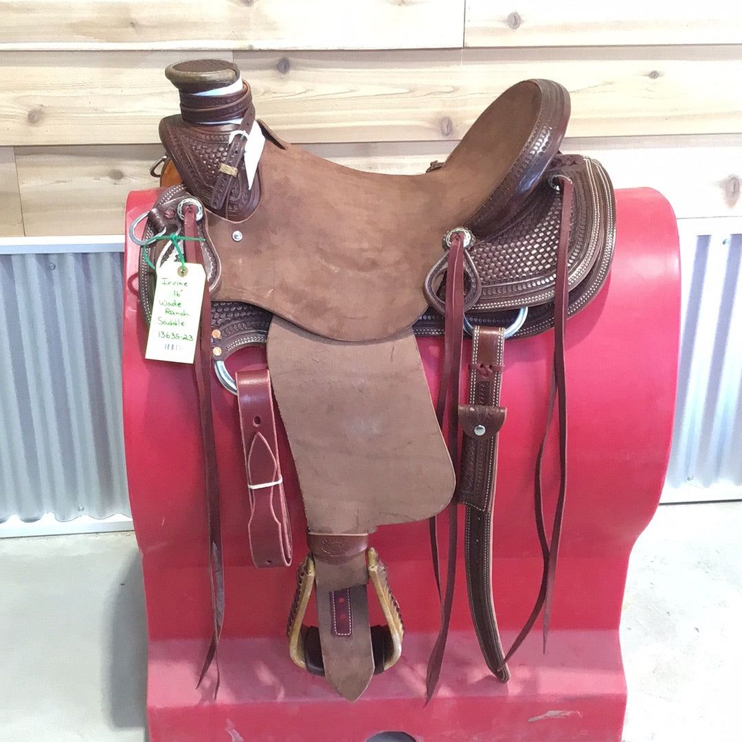 Irvine 16" Wade Ranch Saddle-3