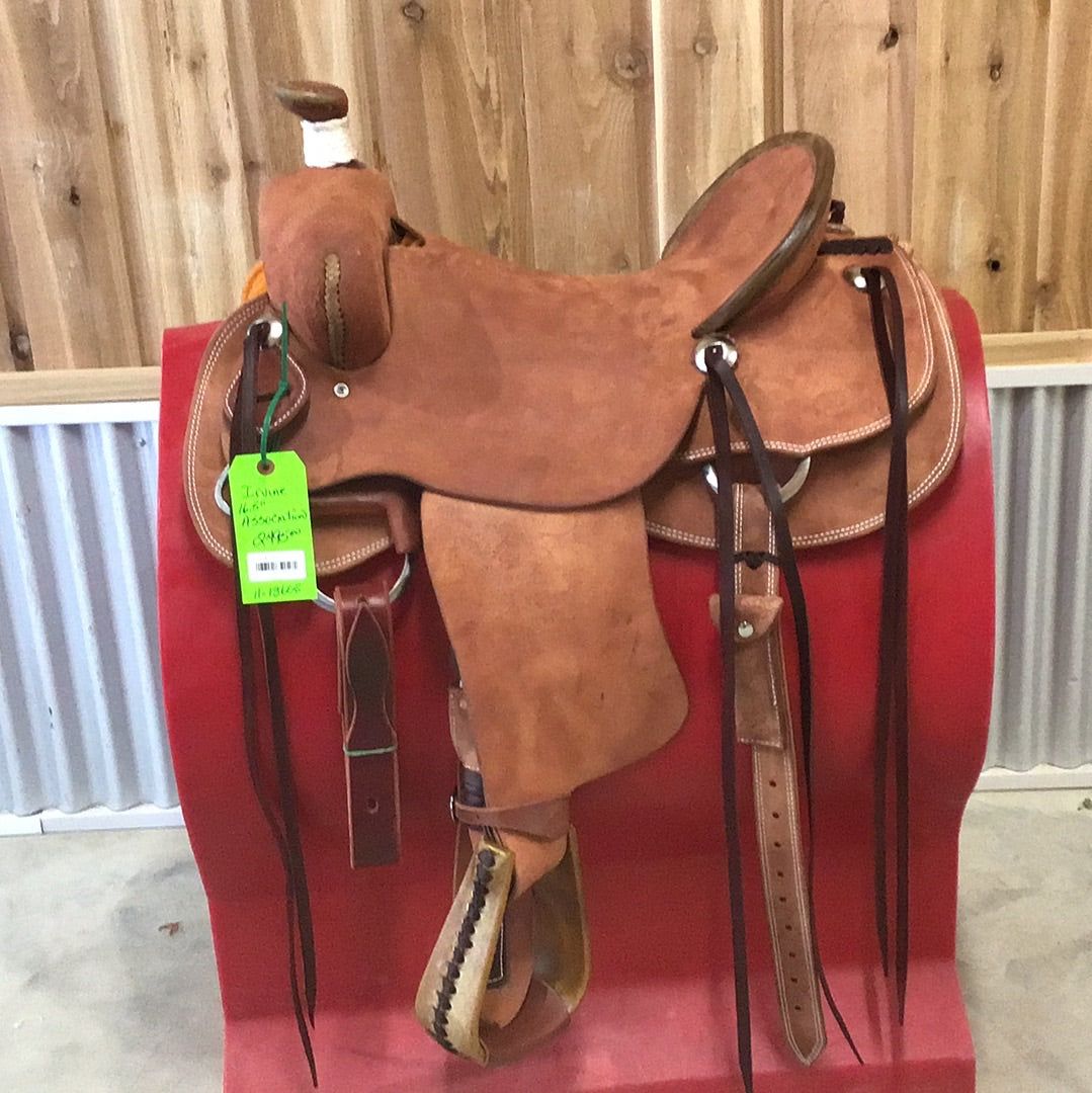 Irvine 16.5" Association Ranch Full Rough Saddle