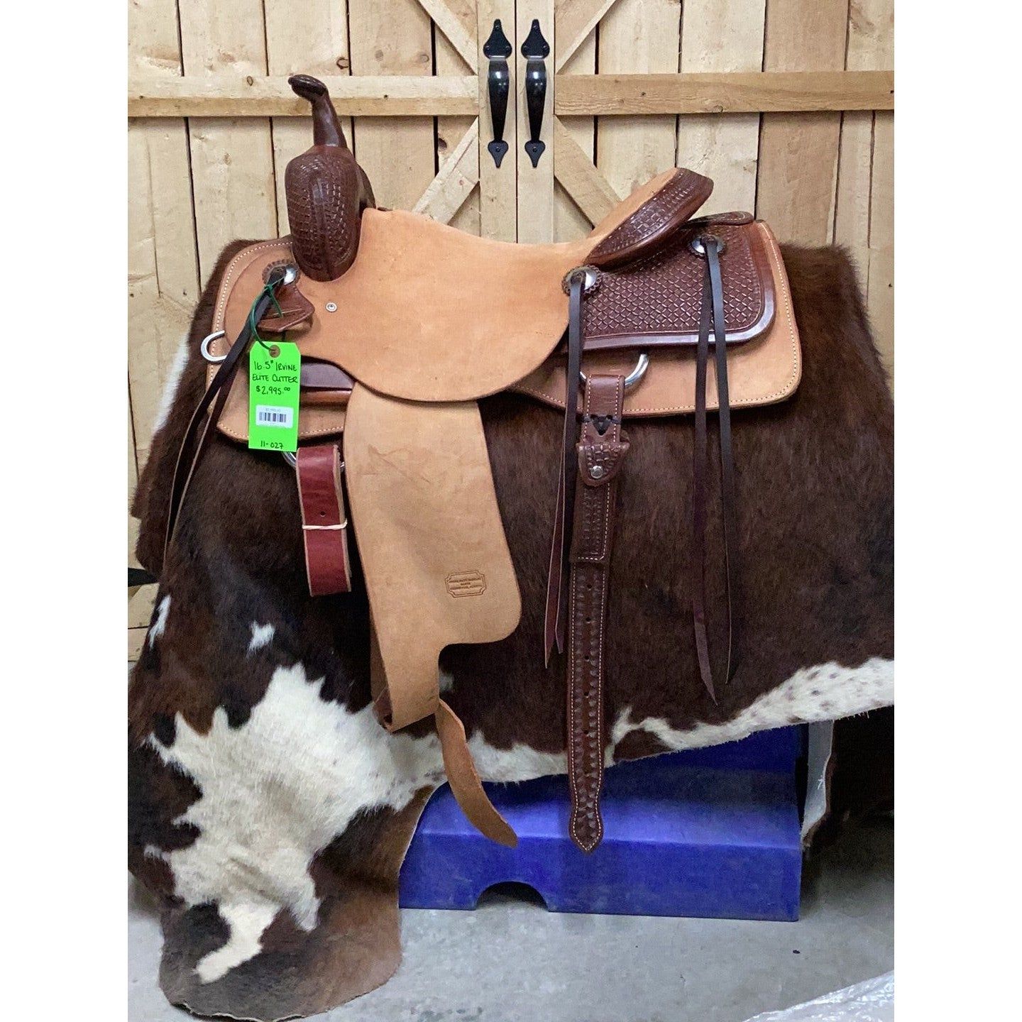 Irvine 16.5" Elite Cutting Saddle-5