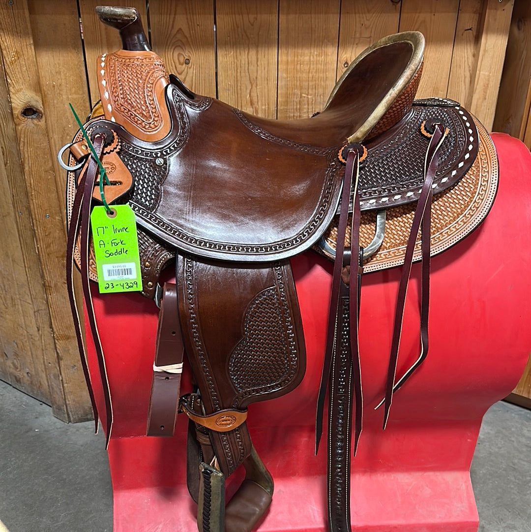 Irvine 17" A Forks Saddle