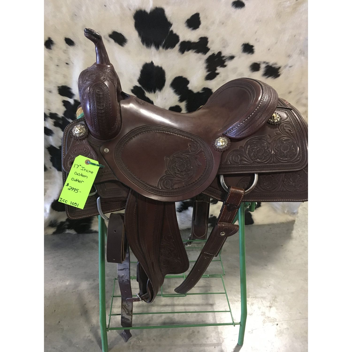 Irvine 17" Custom Cutting Saddle-2