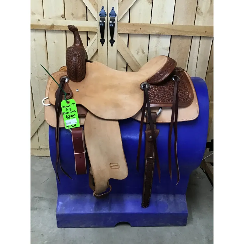 Irvine 17" Elite Ranch Cutting Saddle - 18-004
