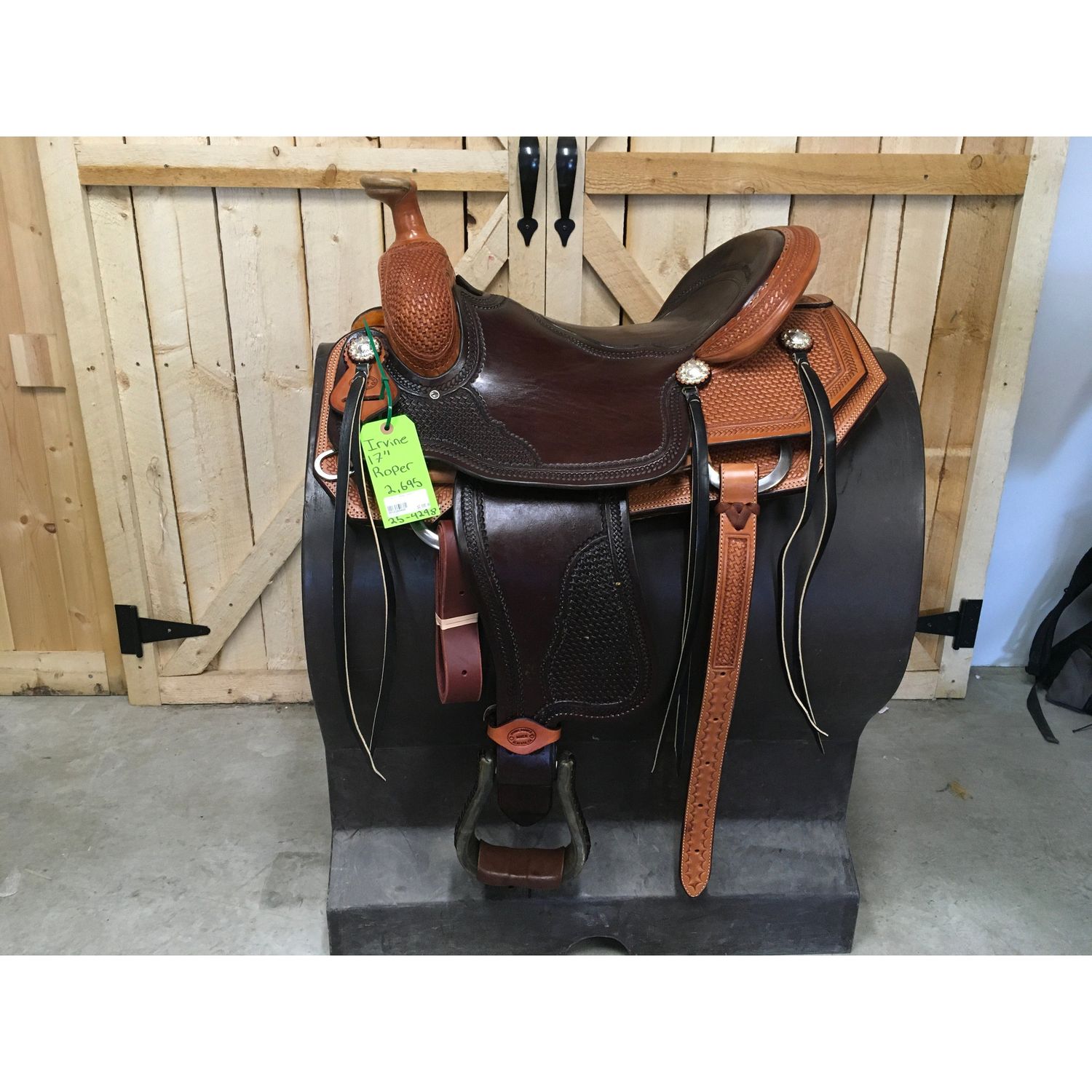 Irvine 17" Roper Saddle