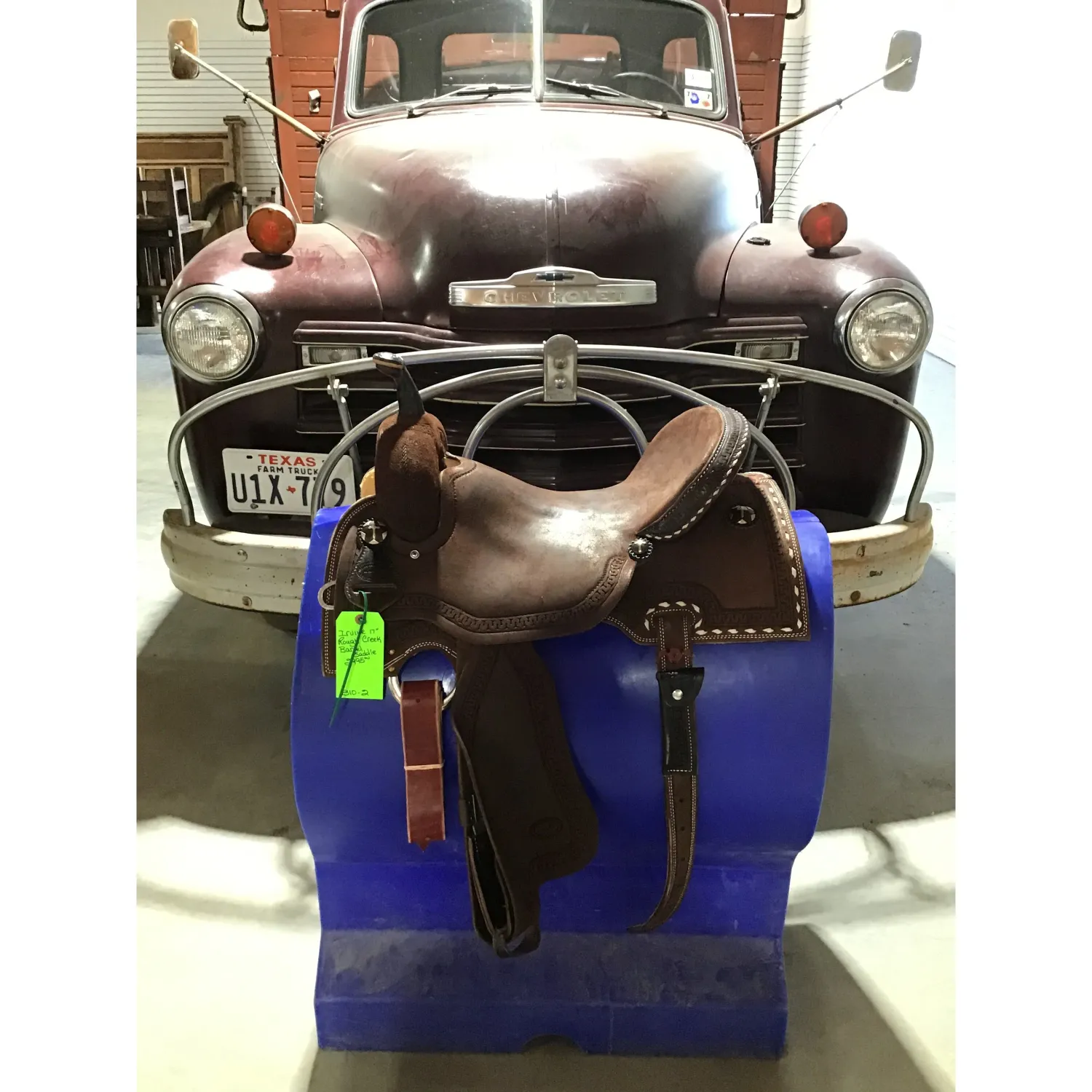 Irvine 17" Rough Creek Barrel Saddle - B10-2