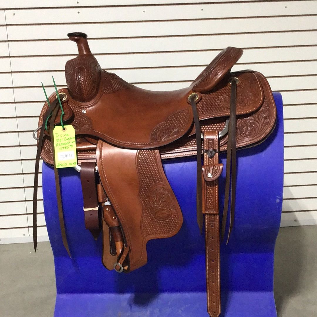 Irvine 17.5" Custom Association Saddle