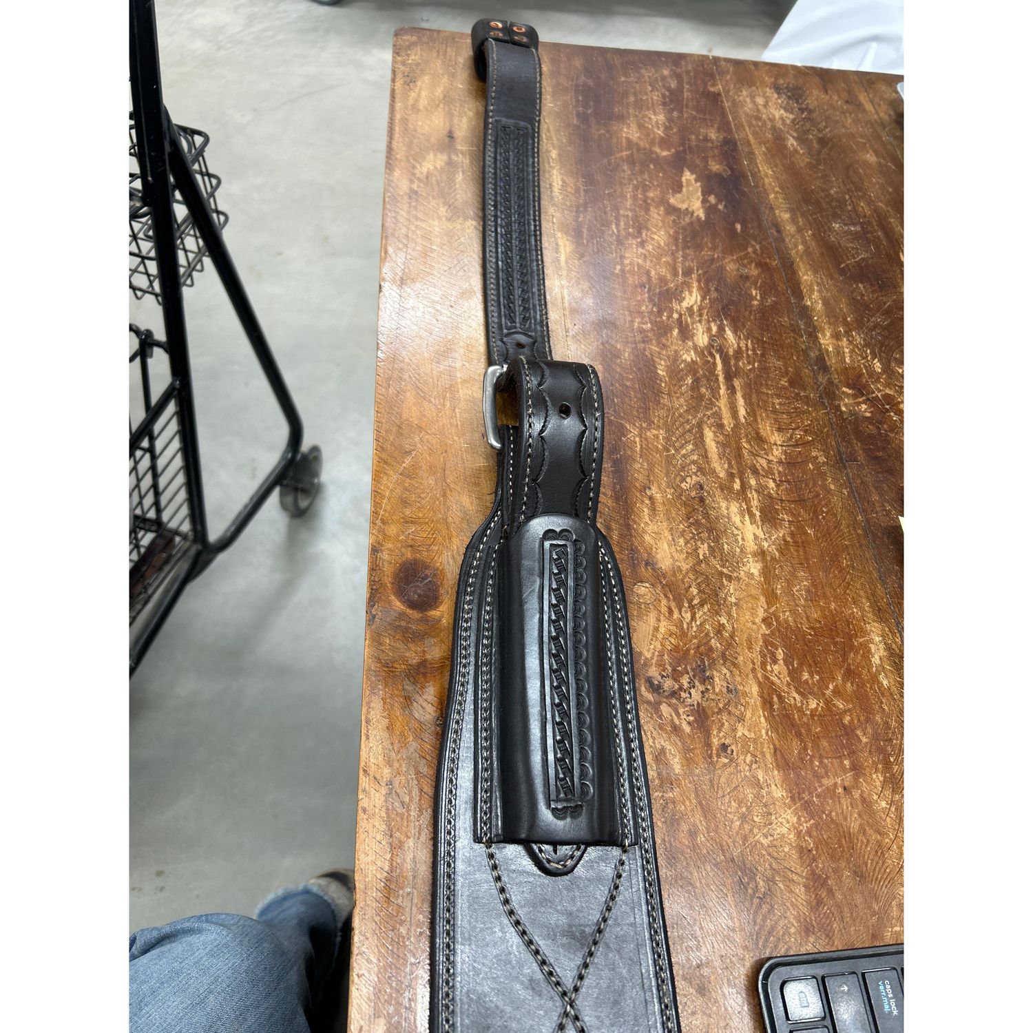 Irvine Back Cinch w/Billets