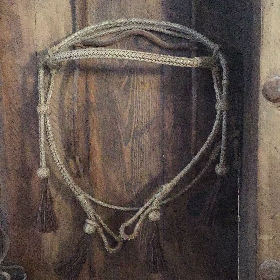 Irvine Browband Headstall Complete Rawhide