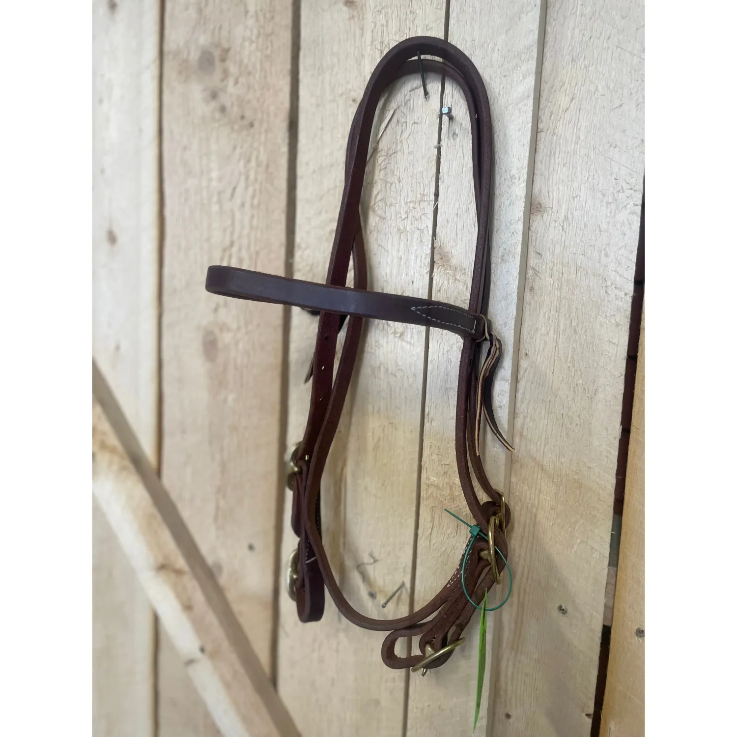 Irvine Browband Headstall w/Quickchange - Dark Oil