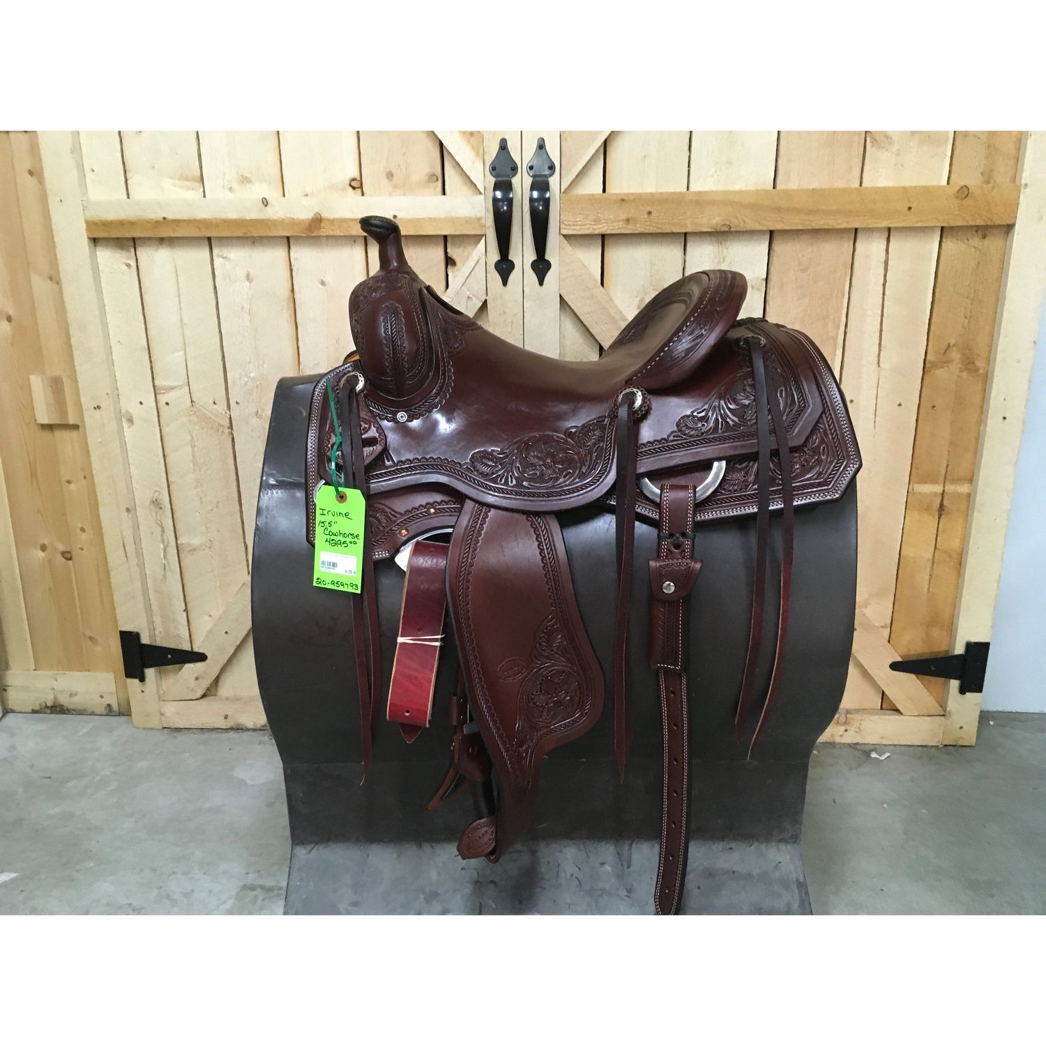 Irvine 15.5" Working Cowhorse Saddle