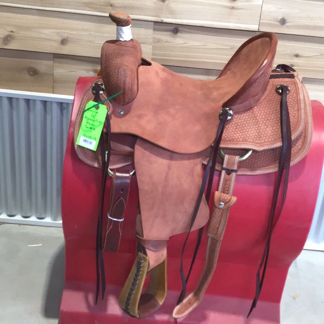 Irvine 16" Association Ranch Saddle-15