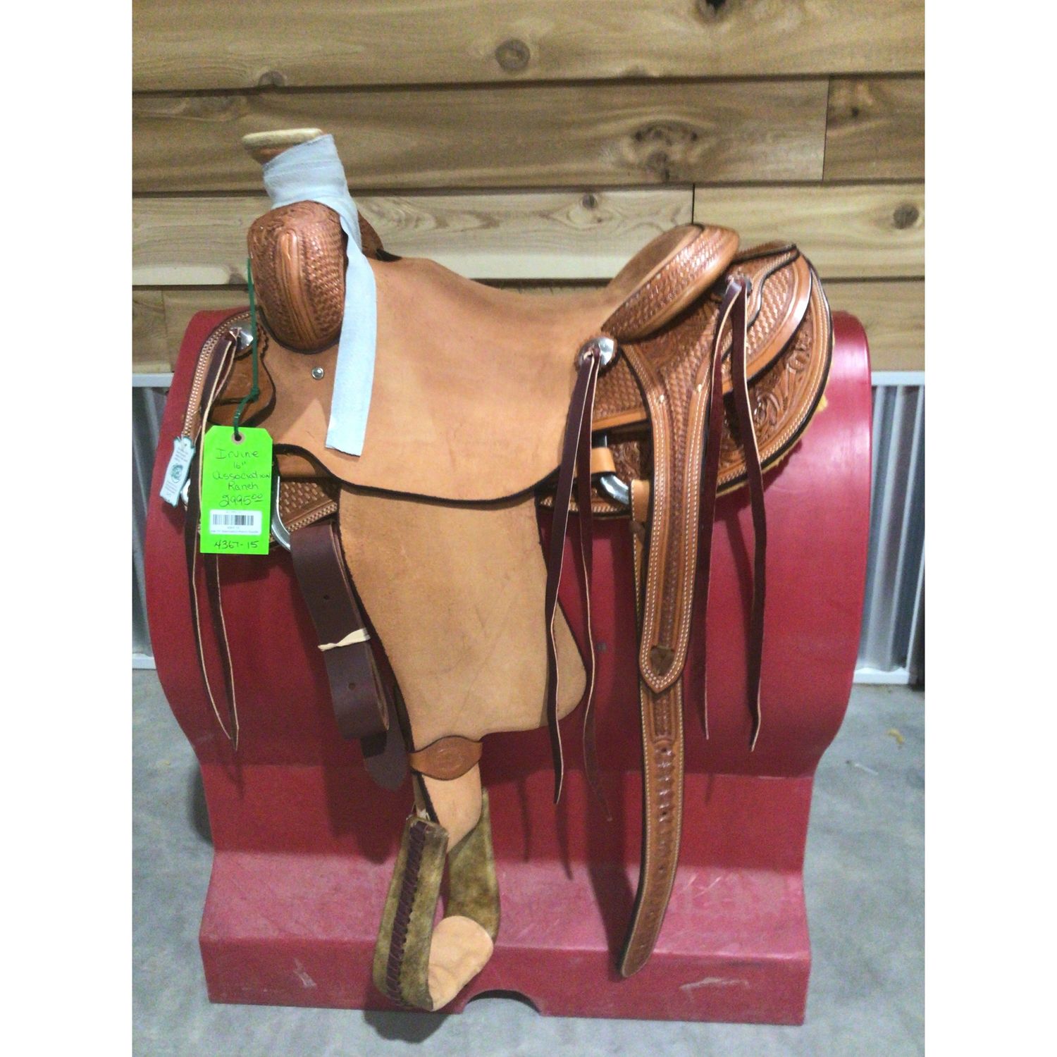 Irvine 16" Association Ranch Saddle-6