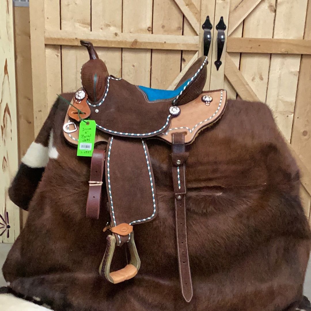 Irvine 16" Barrel Saddle-6