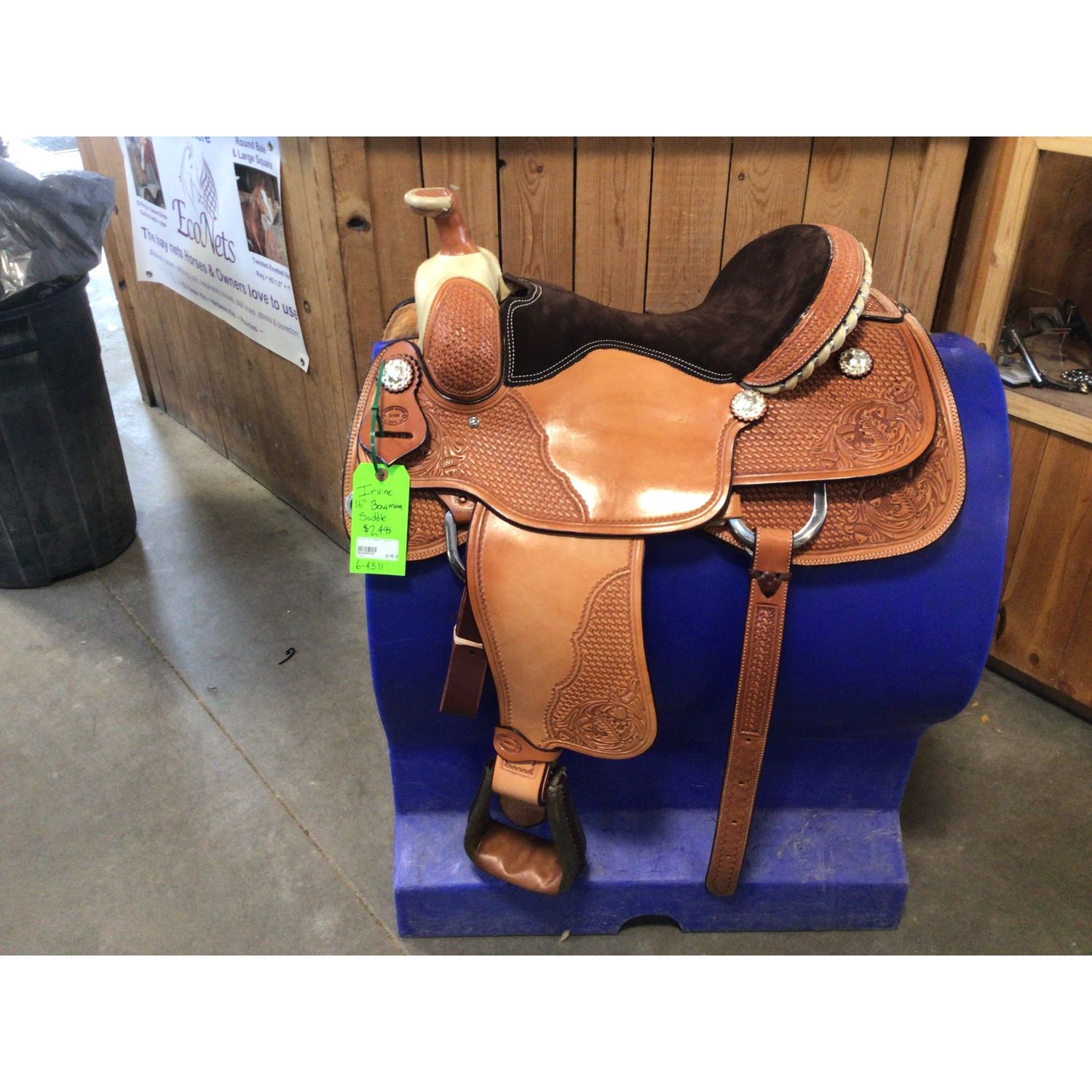 Irvine 16" Bowman Saddle