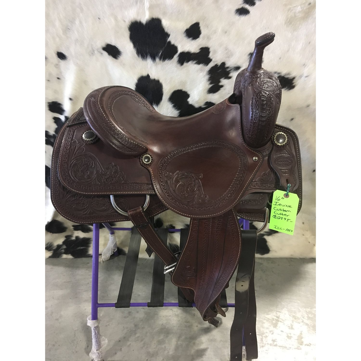 Irvine 16" Custom Cutting Saddle-6