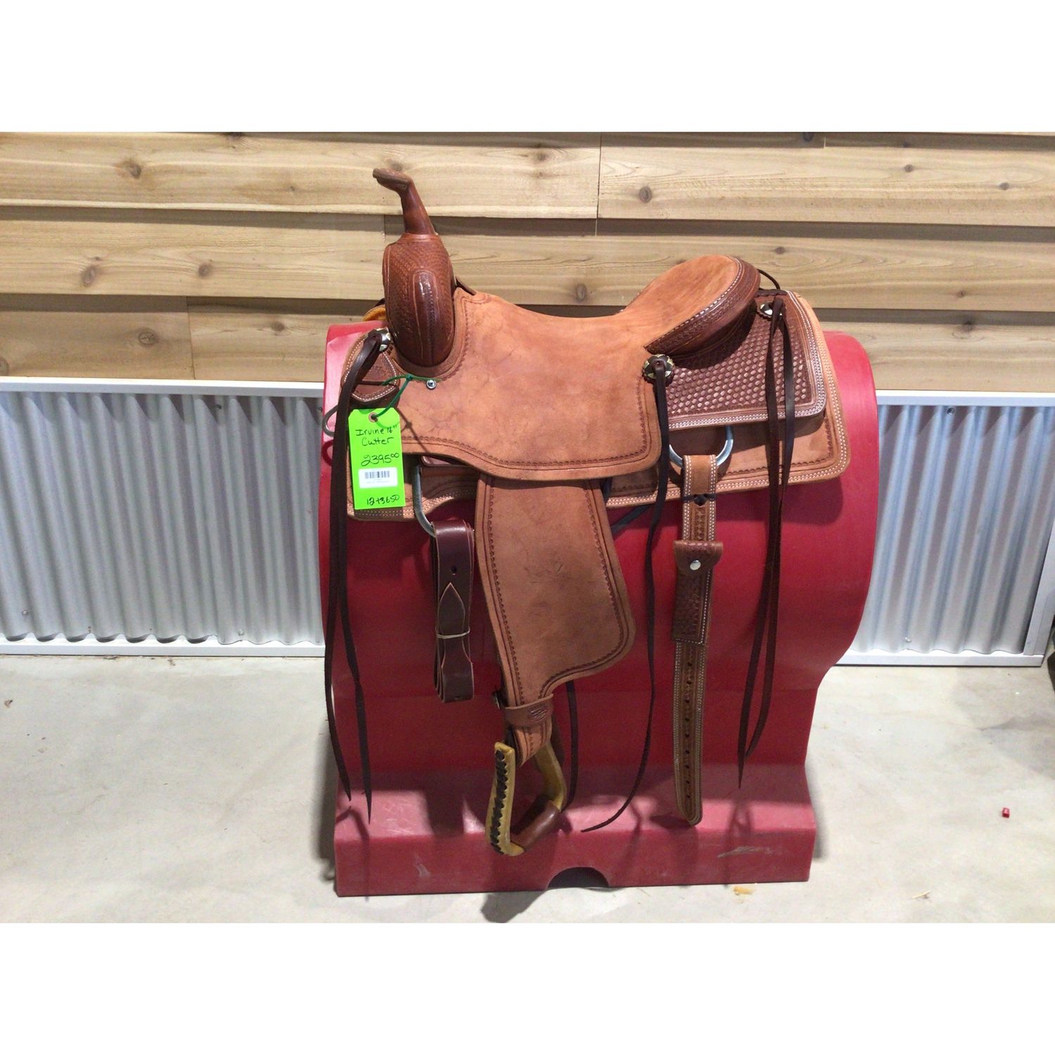 Irvine 16" Cutting Saddle-3