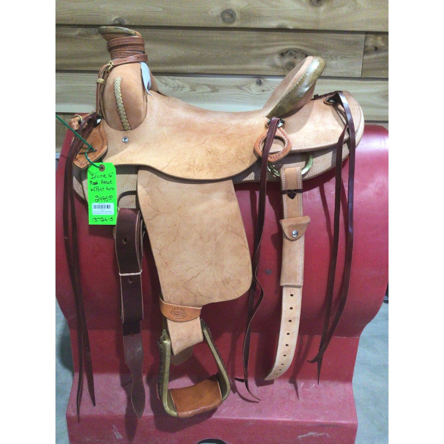 Irvine 16" Modified Association Ranch Saddle-5