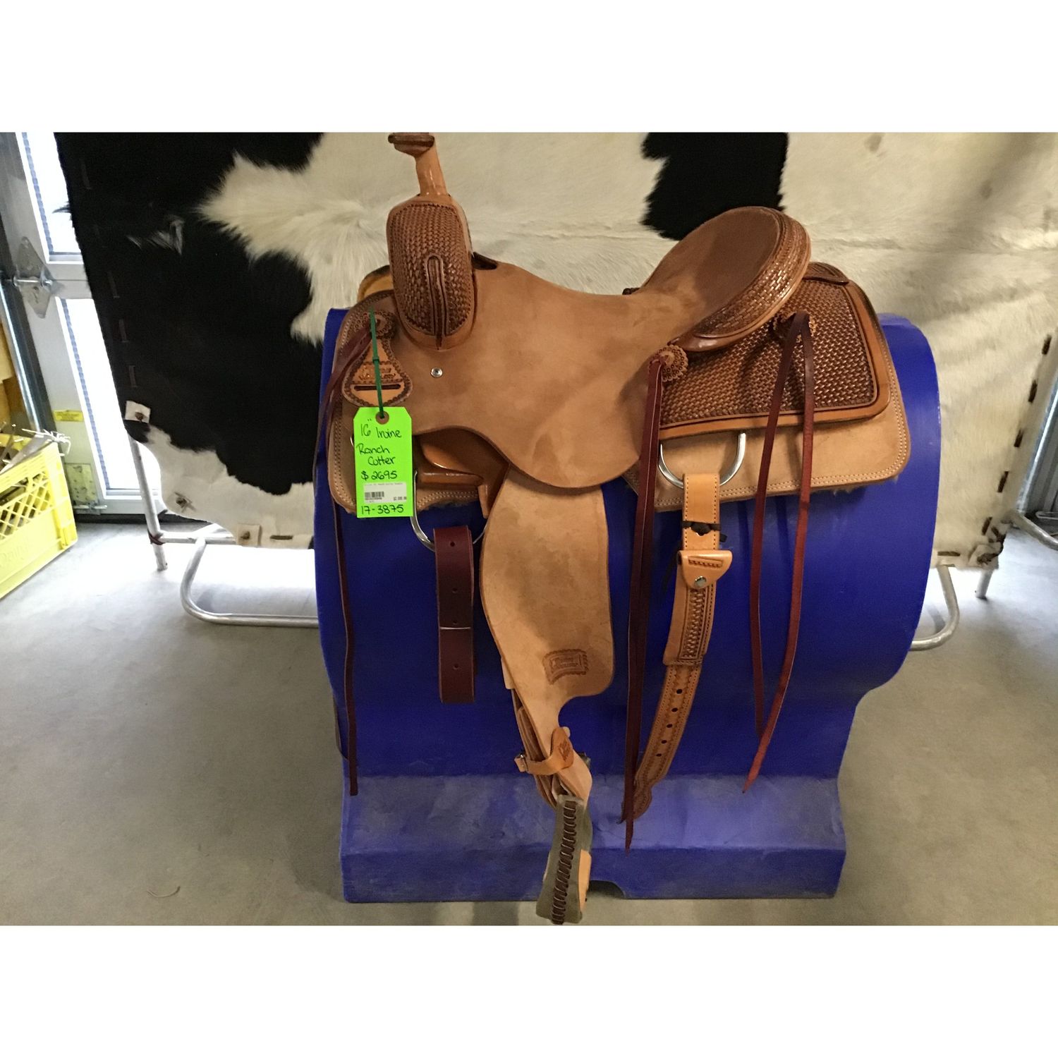 Irvine 16" Ranch Cutter Saddle - 17-3875