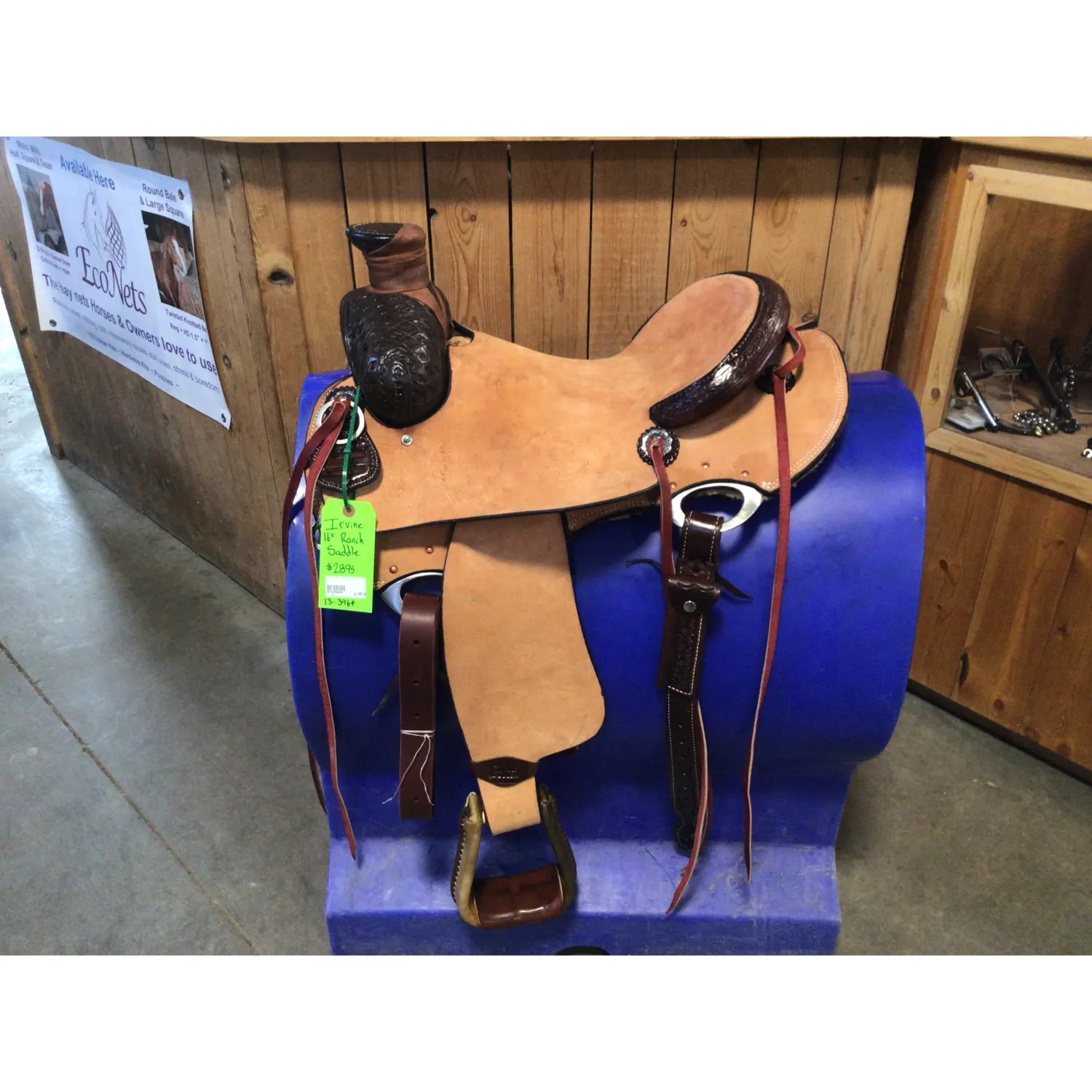 Irvine 16" Ranch Saddle-2