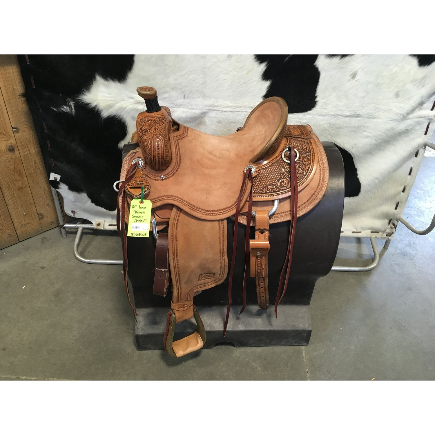 Irvine 16" Ranch Saddle-16