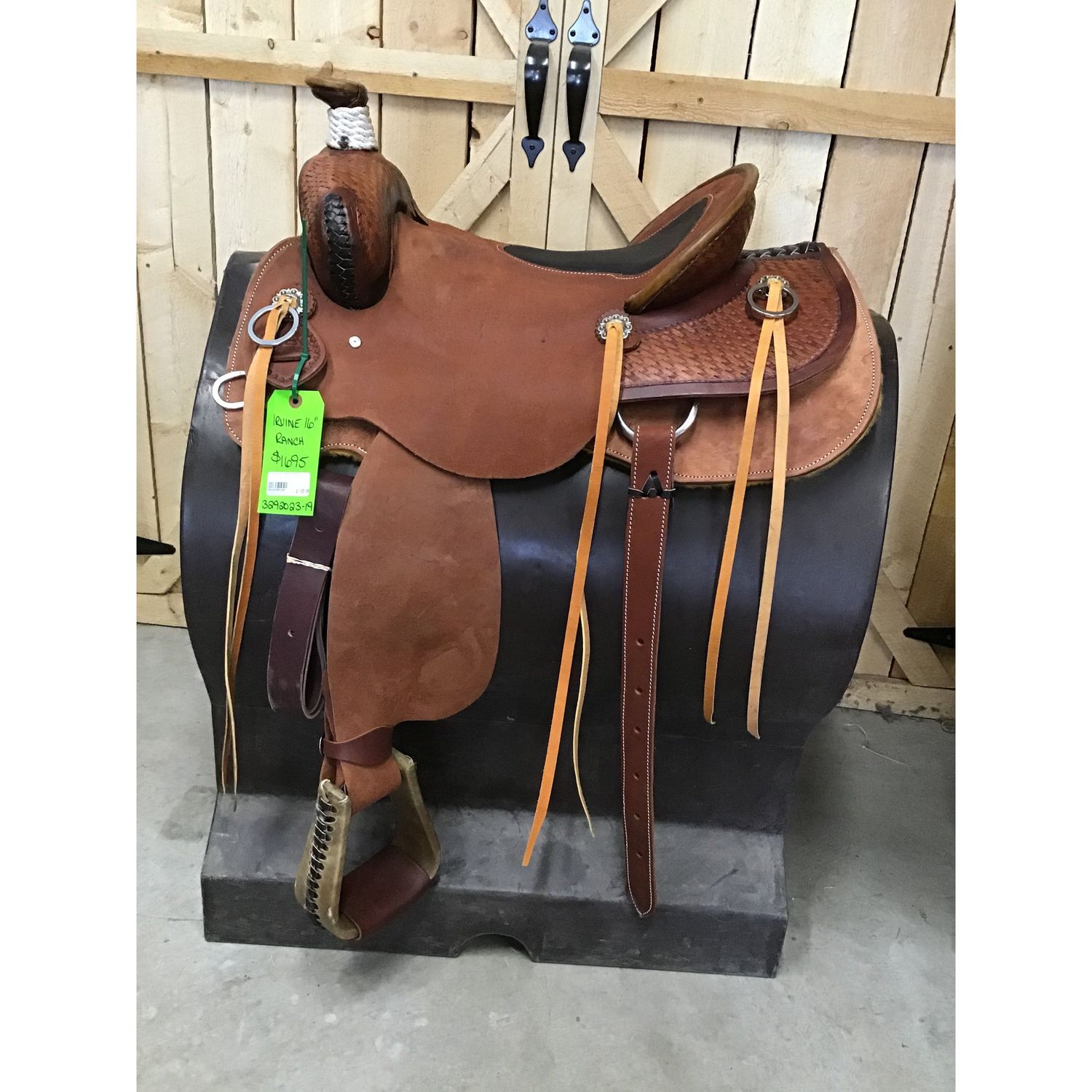 Irvine 16" Ranch Saddle - 3292023-19