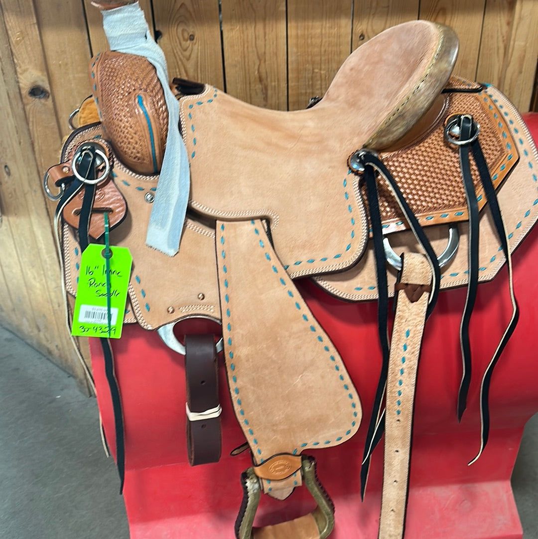 Irvine 16" Ranch Saddle