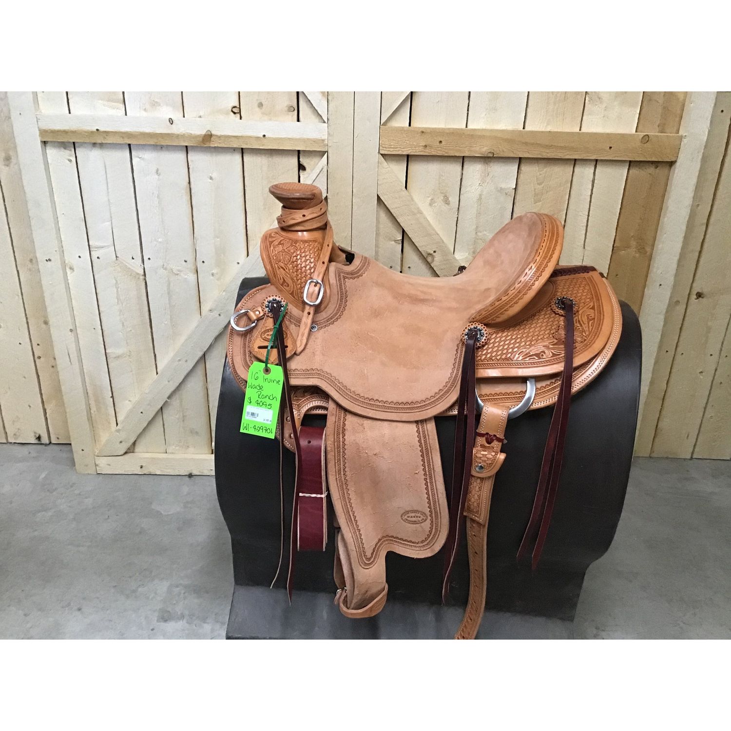 Irvine 16" Wade Ranch Saddle-4
