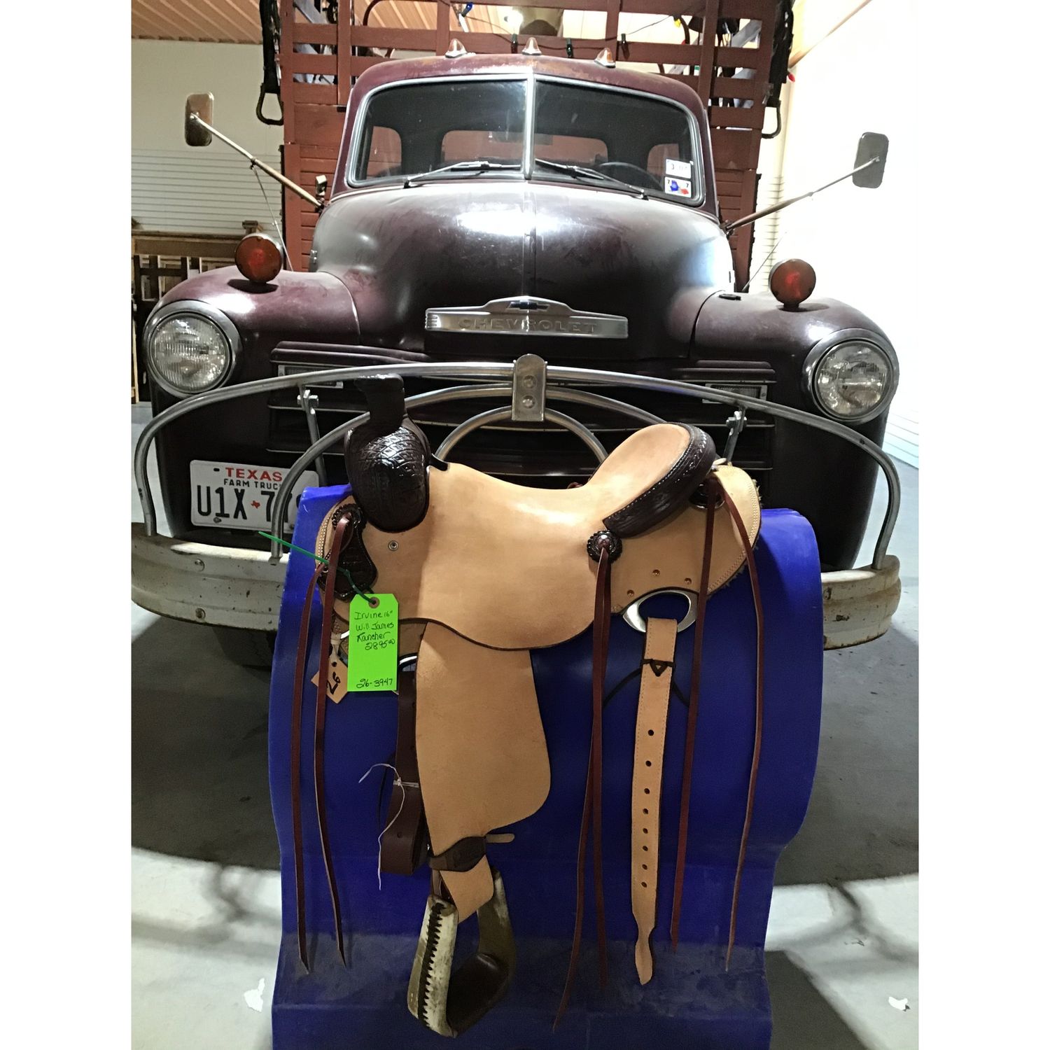 Irvine 16" Will James Ranch Saddle - 26-3947