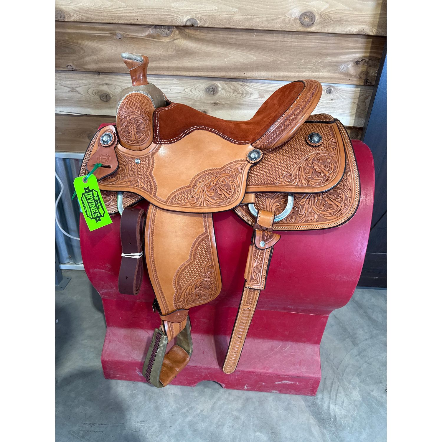 Irvine 16.5" Bowen Roper Saddle-1