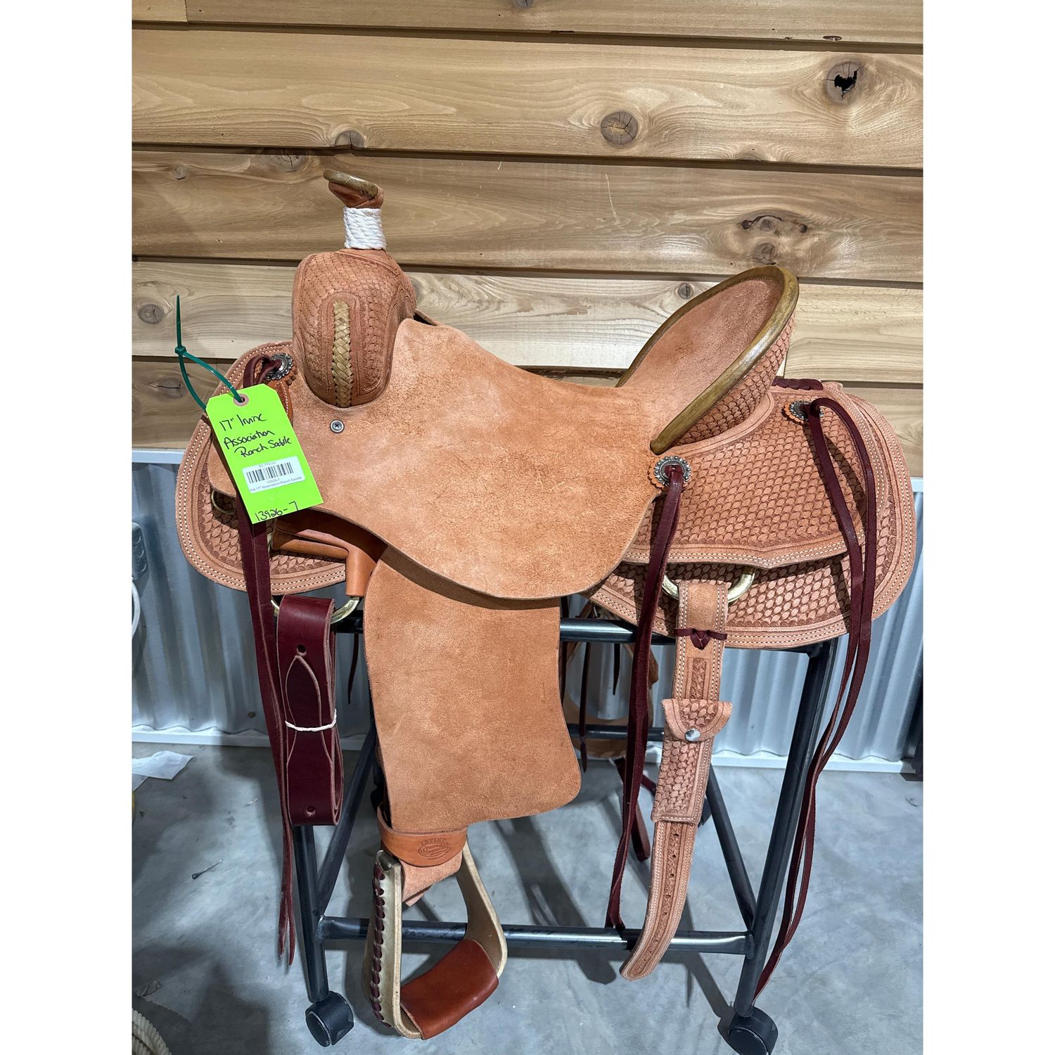 Irvine 17" Association Ranch Saddle-1