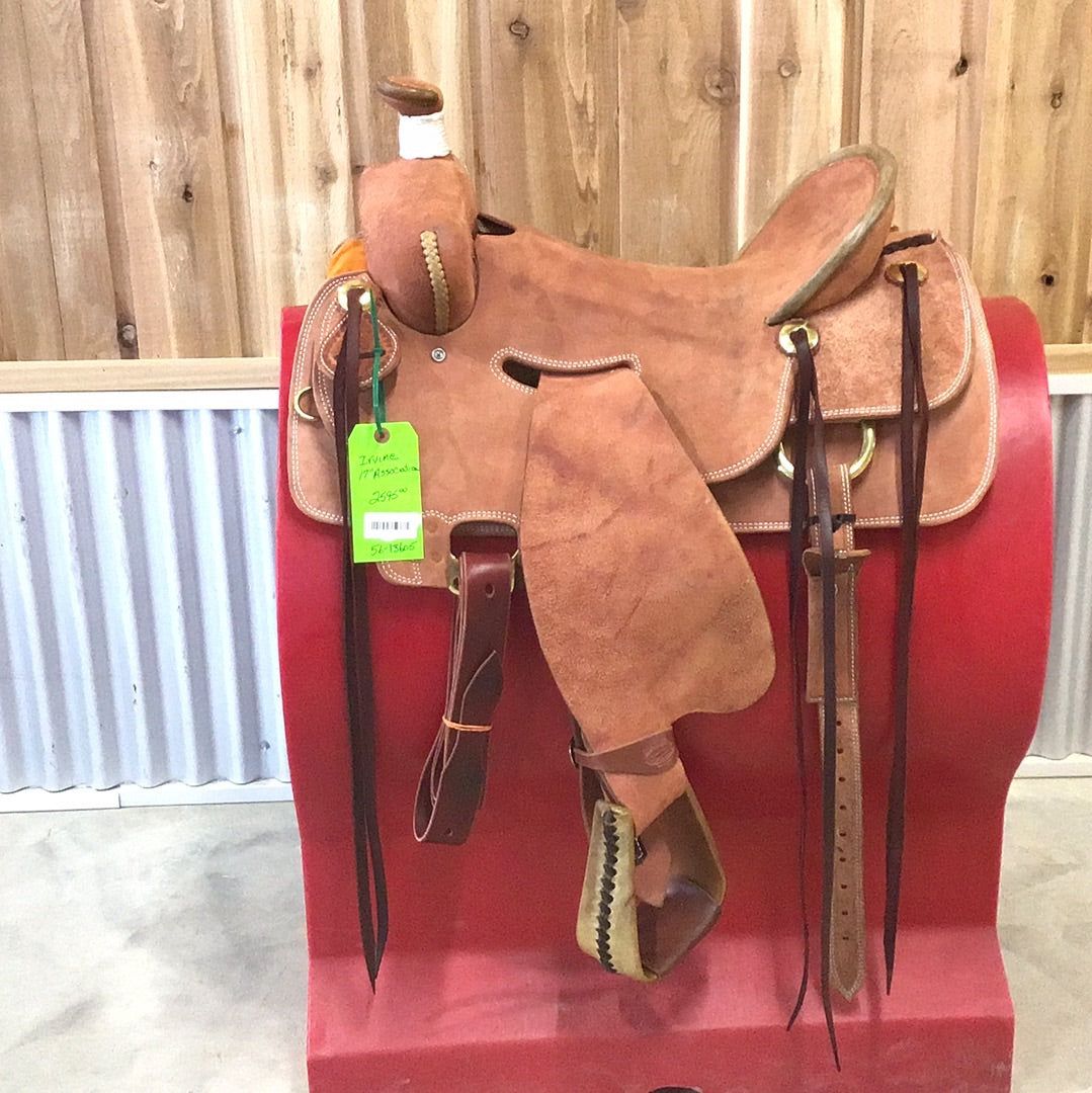 Irvine 17" Association Saddle - Post Horn-1