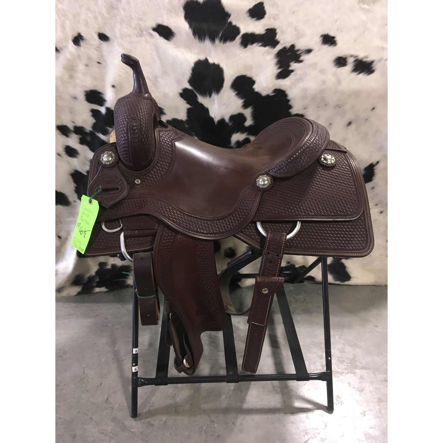 Irvine 17" Custom Cutting Saddle-3