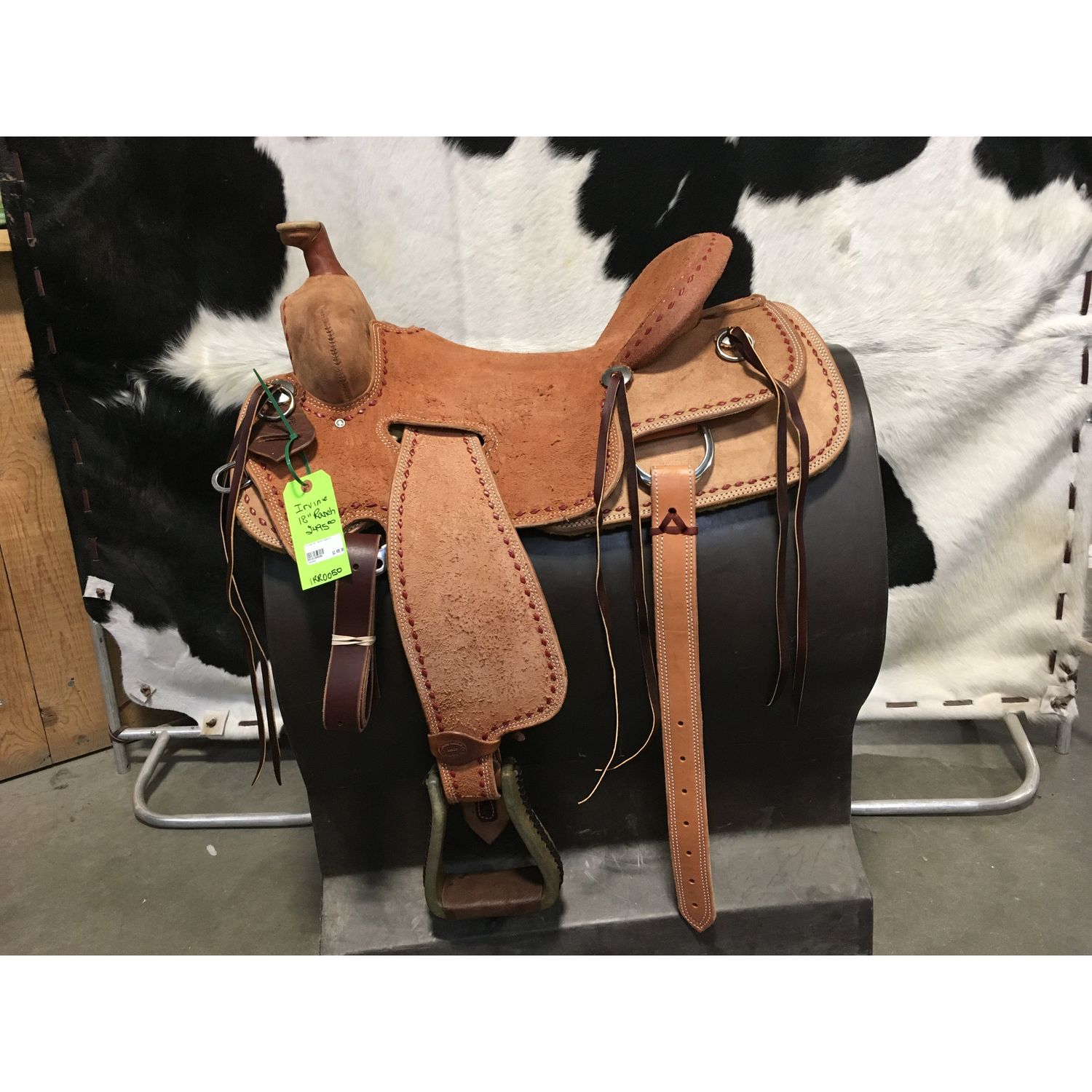 Irvine 18" Ranch Saddle-3