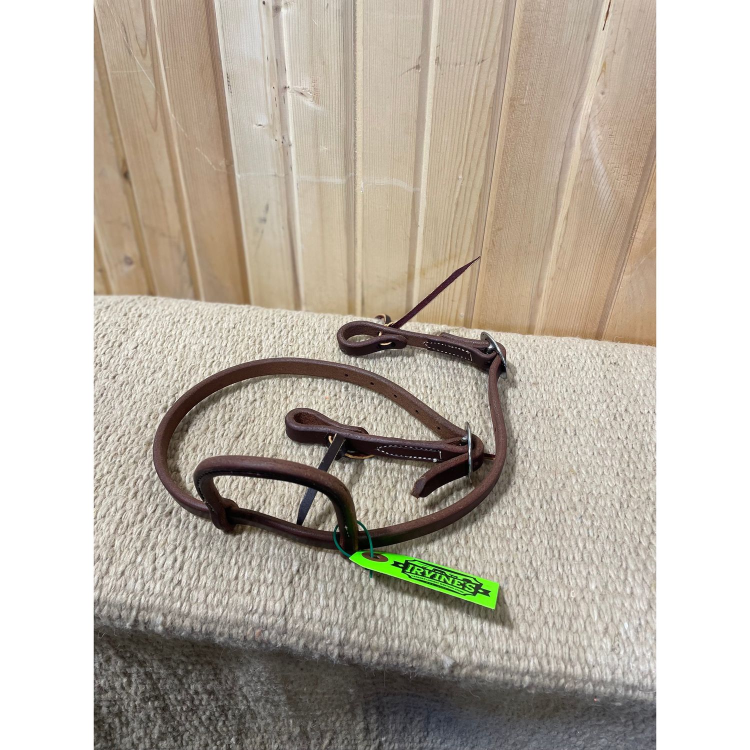 Irvine 2 Buckle Slip Ear Headstall w/Stainless Steel Hardware
