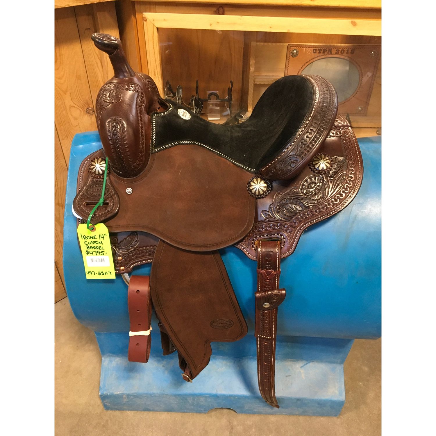 Irvine Custom 14" Barrel Saddle-8