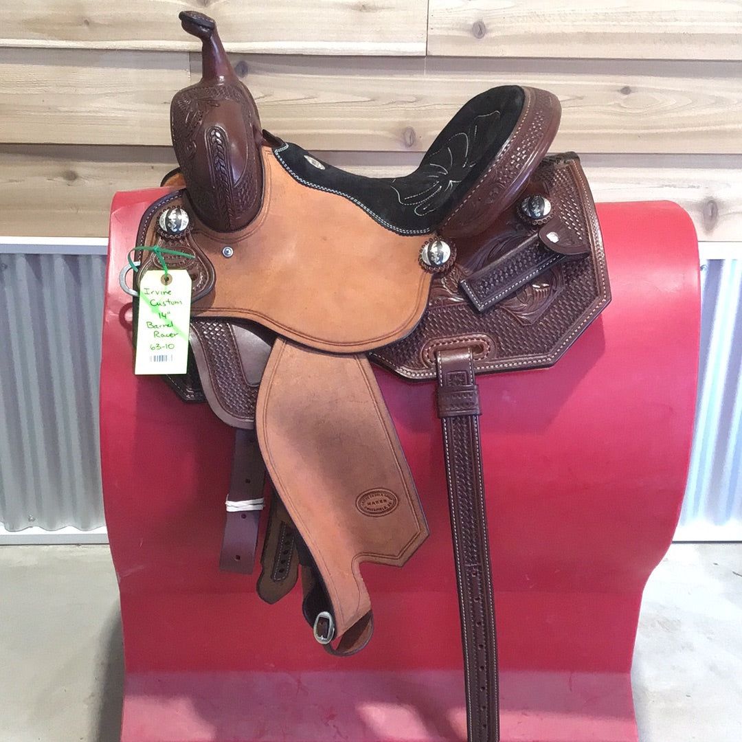 Irvine Custom 14" Barrel Saddle-2