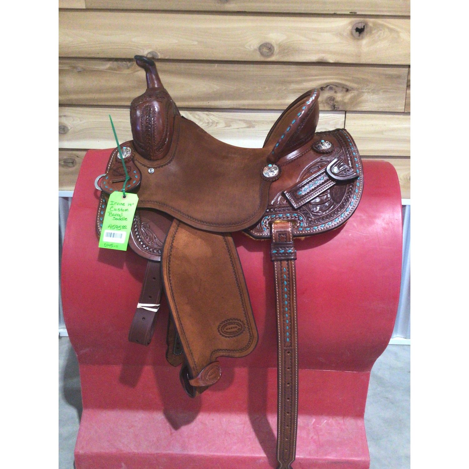 Irvine Custom 14" Barrel Saddle-11