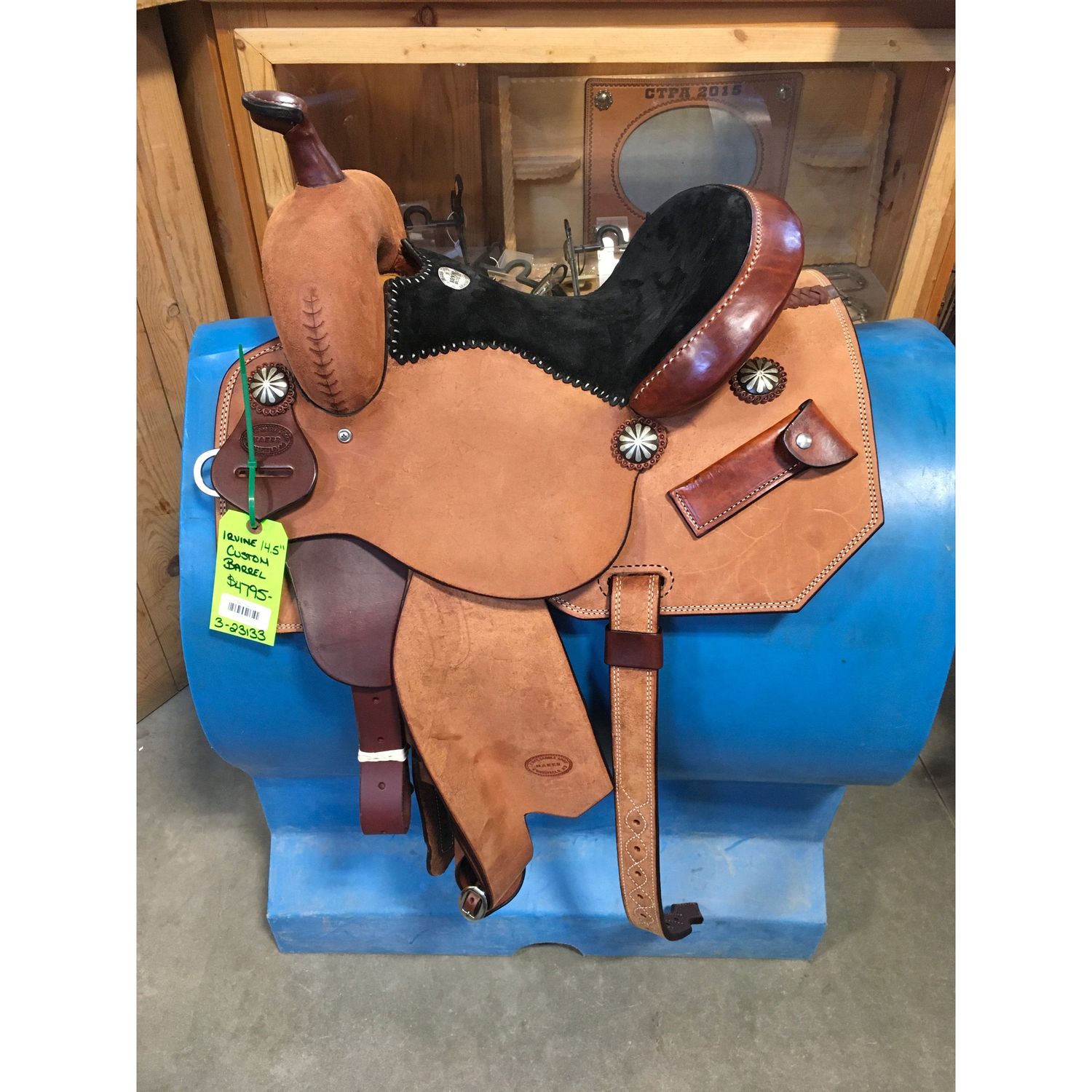 Irvine Custom 14.5" Barrel Saddle-2