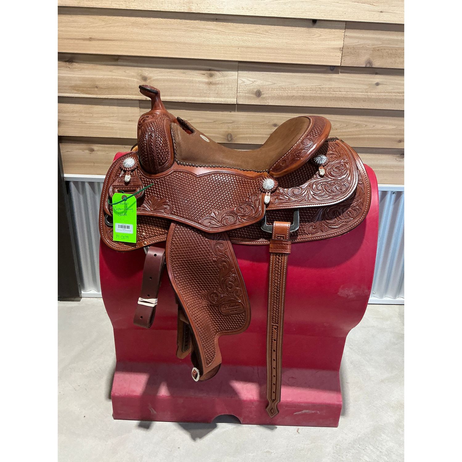 Irvine Custom 15.5" Reining Saddle-1