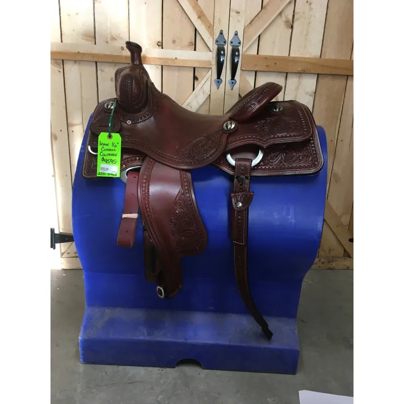 Irvine Custom 16" Cowhorse Saddle - 2331-0463