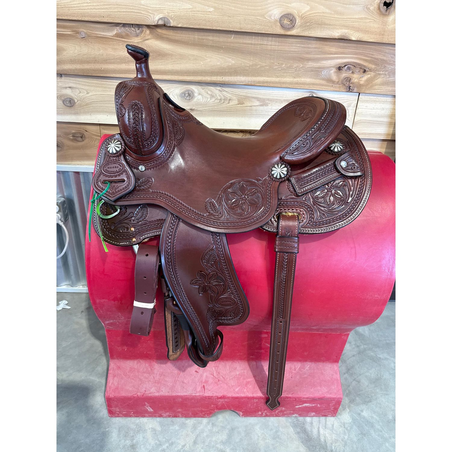 Irvine Custom 16" Cowhorse Saddle-4