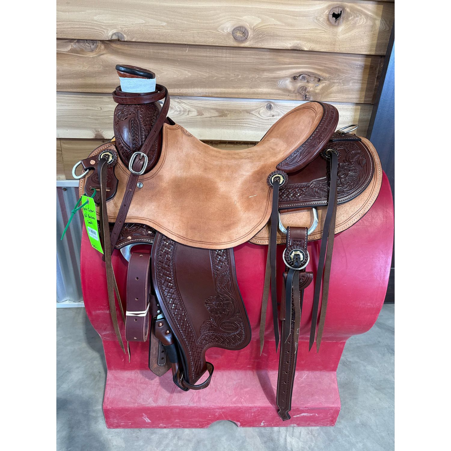 Irvine Custom 16.5" Buckaroo Saddle-3