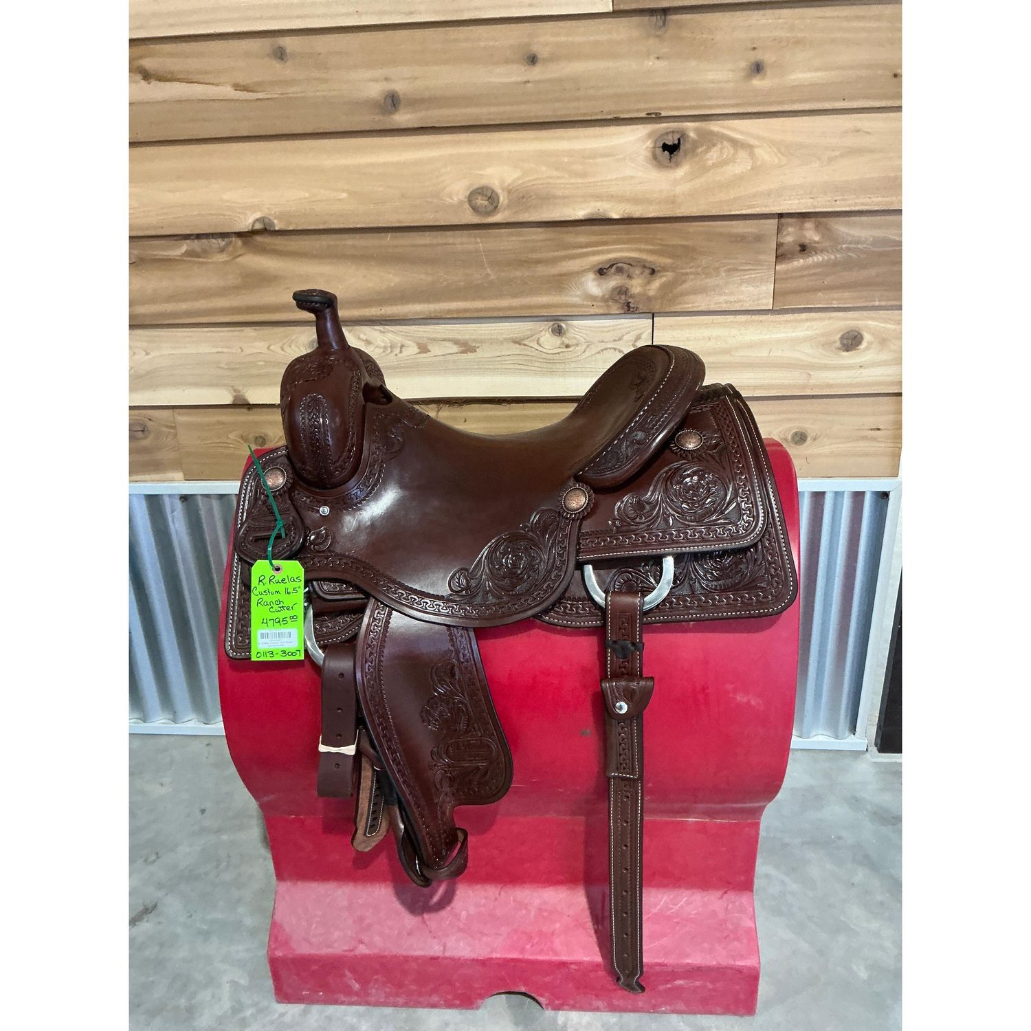 Irvine Custom 16.5" Ranch Cutting Saddle-2