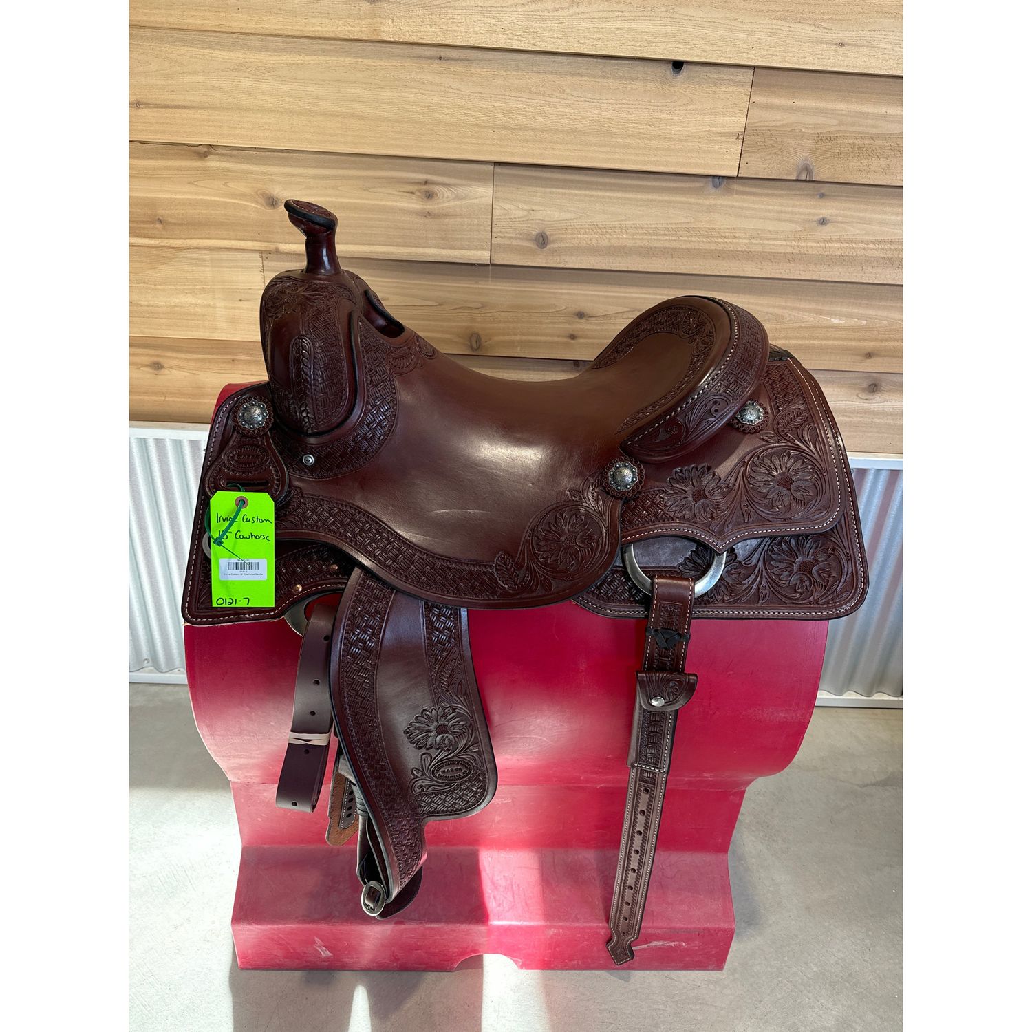 Irvine Custom 18" Cowhorse Saddle