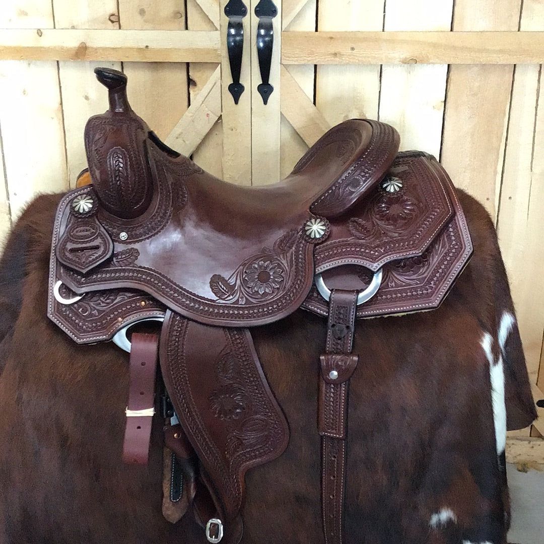 Irvine Custom Cowhorse Saddle
