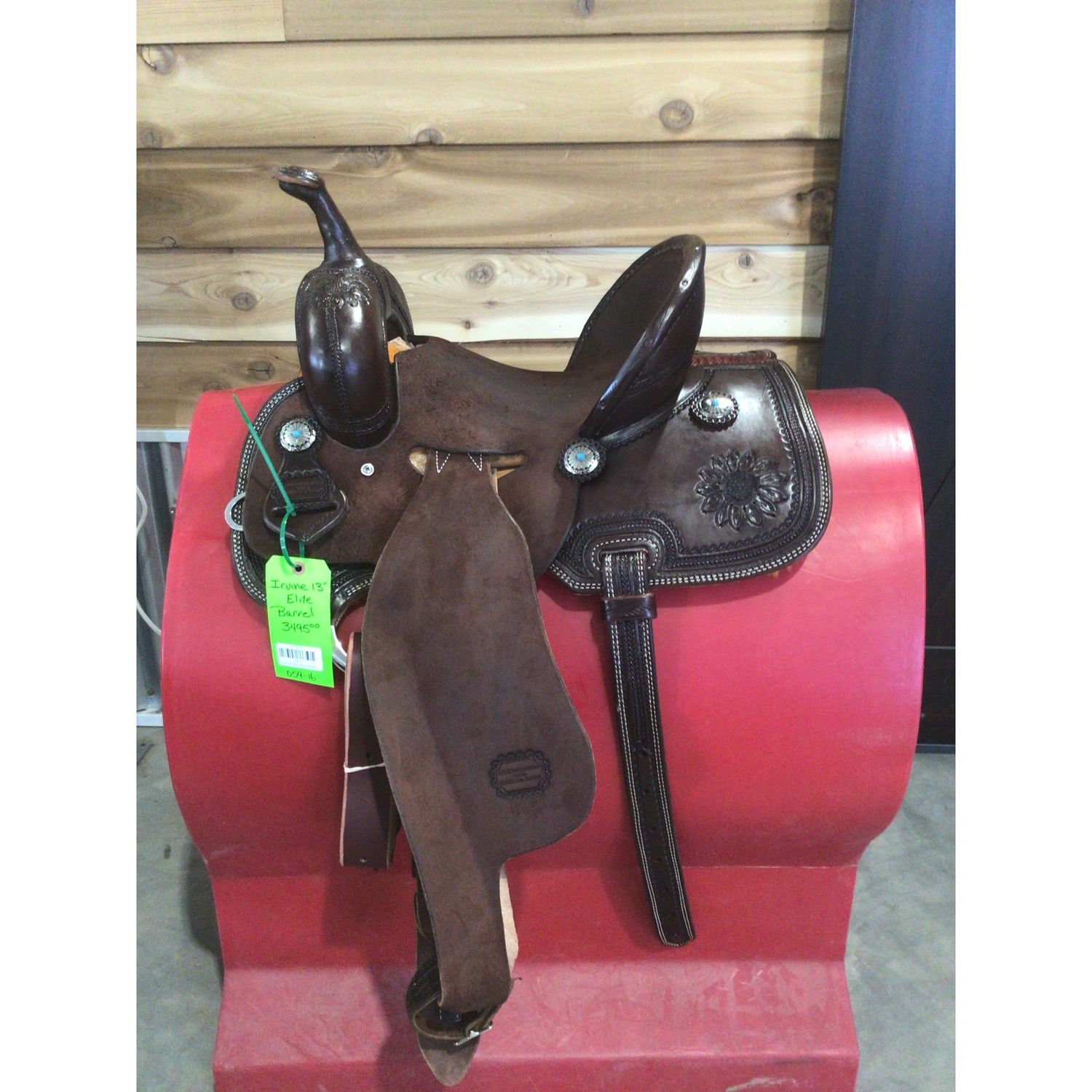 Irvine Elite 13" Barrel Saddle-3