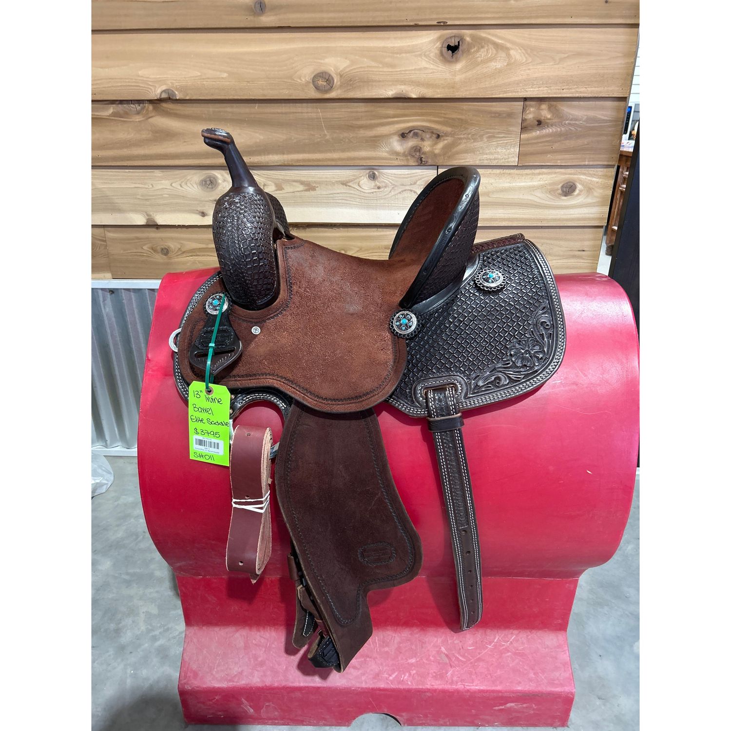 Irvine Elite 13" Barrel Saddle-2