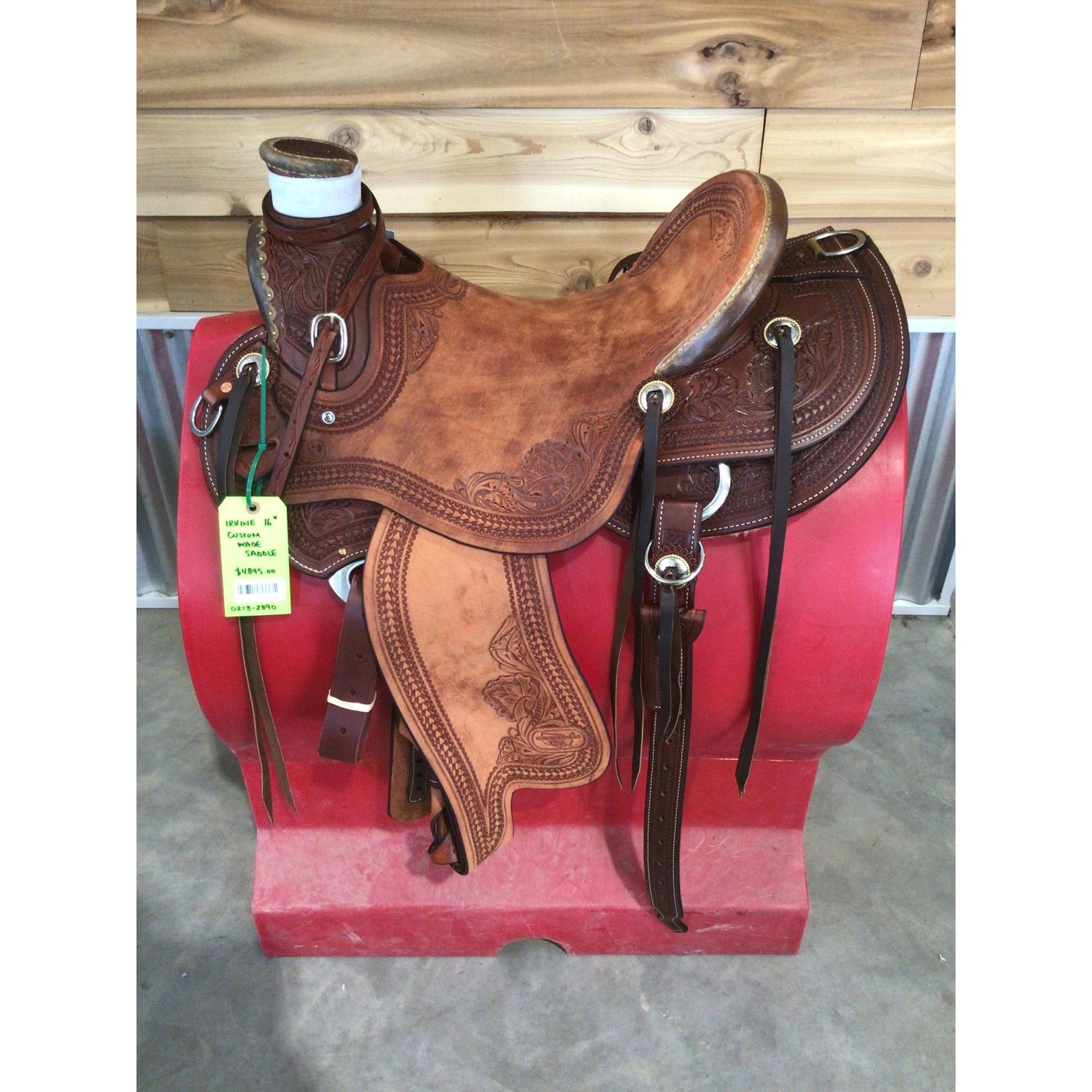 Irvine 16" Custom Wade Saddle